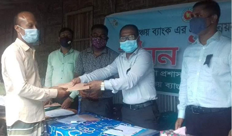 পঞ্চগড়ে গ্রাম উন্নয়ন সমিতির উঠান বৈঠক