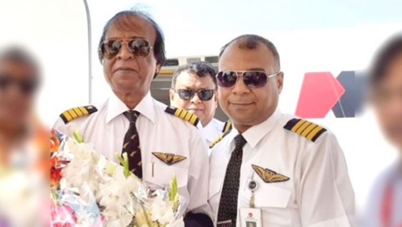 ৬ মাস আগে একই দেশে মারা যান ক্যাপ্টেন নওশাদের পাইলট বাবা