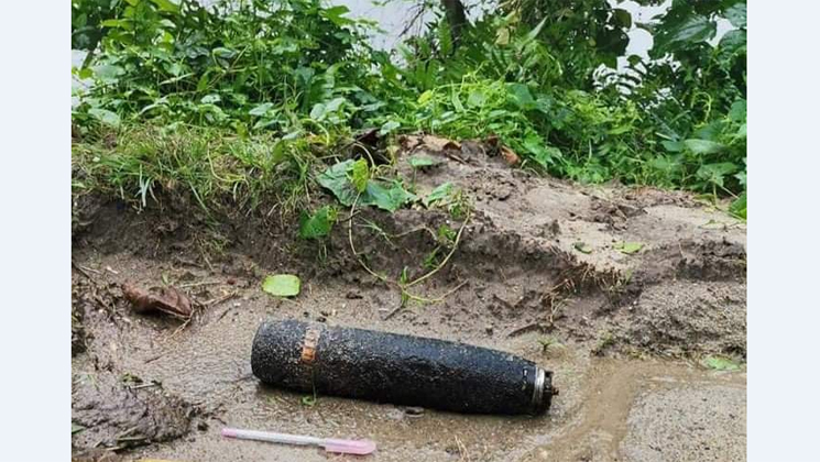 পঞ্চগড়ে অবিস্ফোরিত মর্টার শেল উদ্ধার