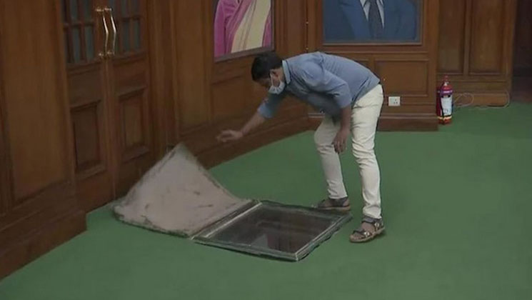 দিল্লি বিধানসভা থেকে লাল কেল্লা পর্যন্ত গোপন সুড়ঙ্গ