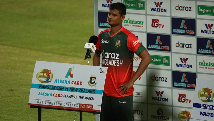 ম্যাচ সেরা হয়ে নাসুম যা বললেন 