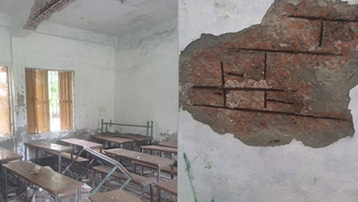 খোলা মাঠে তাঁবু টানিয়ে ক্লাস নেয়ার সিদ্ধান্ত