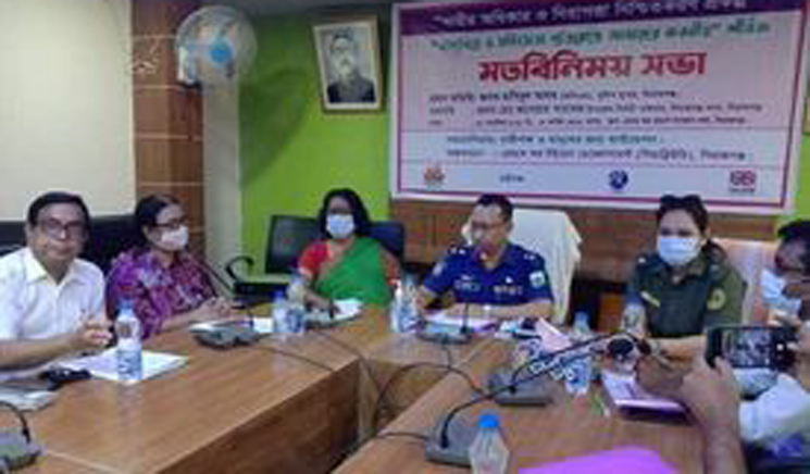 সিরাজগঞ্জে বাল্যবিয়ে ও সহিংসতা প্রতিরোধ শীর্ষক মতবিনিময় সভা অনু্ষ্ঠিত