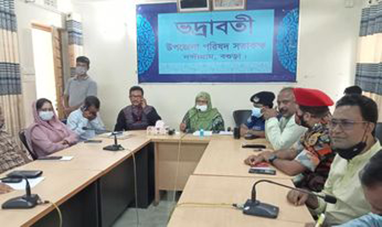 নন্দীগ্রামে শান্তিপূর্ণ দুর্গাপূজা উদযাপন উপলক্ষে মতবিনিময় সভা