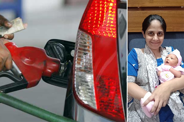 কন্যাসন্তান হওয়ার খুশিতে অতিরিক্ত পেট্রোল দিলেন পাম্প মালিক   