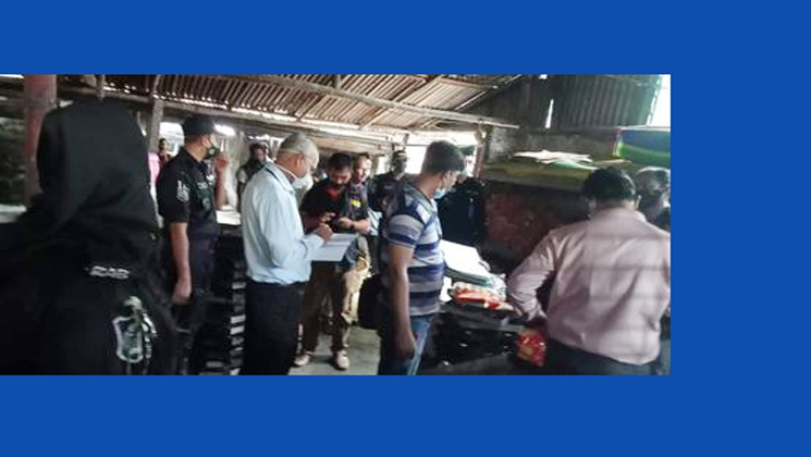যশোরে র‌্যাব ৬এর মোবাইল কোর্ট পরিচালনা  