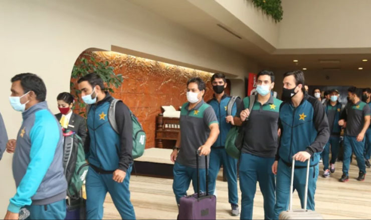 পাকিস্তান ক্রিকেট দল ঢাকায় পৌঁছেছে 