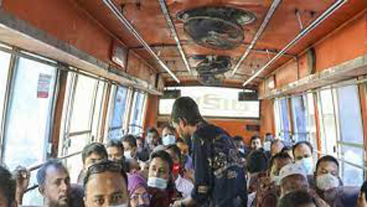 রাজধানীর বিভিন্ন রুটের বাস ভাড়া