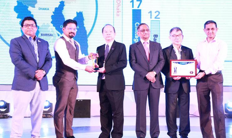 এসোসিও হেলথটেক অ্যাওয়ার্ড ২০২১ পেল সিনেসিস আইটি