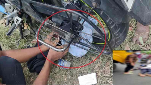 স্বামী-স্ত্রীর প্রাণ গেল মোটরসাইকেলে 