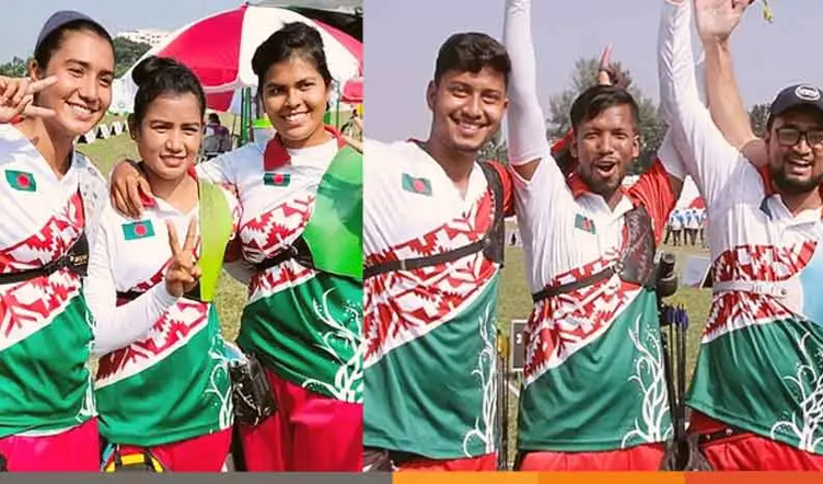 এশিয়ান আর্চারি চ্যাম্পিয়নশিপে ইতিহাস গড়ল বাংলাদেশ