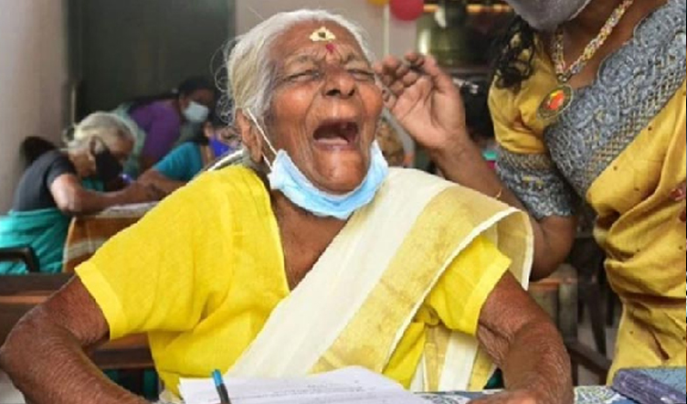 ১০৪ বছরে এল অক্ষরজ্ঞান, পেলেন ৮৯