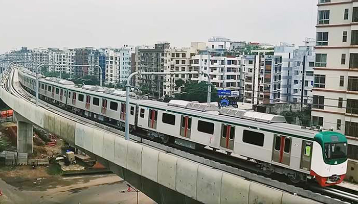 ৯ দিন পরই ঢাকায় চলবে মেট্রোরেল