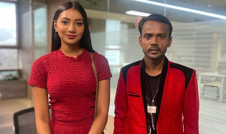 জাতীয় চলচ্চিত্র পুরস্কারজয়ী অভিনেত্রীর সঙ্গে হিরো আলম