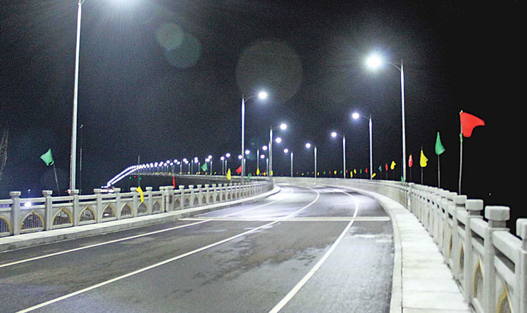 বঙ্গমাতা সেতুর উদ্বোধন করলেন প্রধানমন্ত্রী