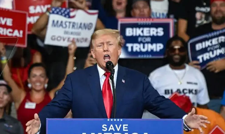 বাইডেন যুক্তরাষ্ট্রের ‘শত্রু’: ট্রাম্প