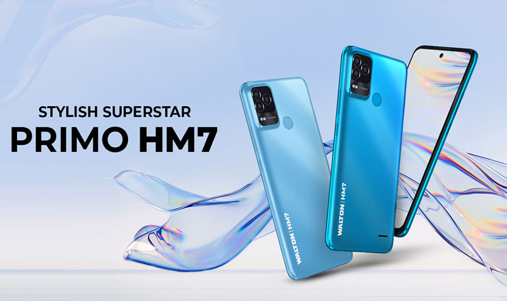 পাঞ্চ-হোল ডিসপ্লেযুক্ত ট্রিপল ক্যামেরার ওয়ালটনের নতুন স্টাইলিশ ফোন বাজারে