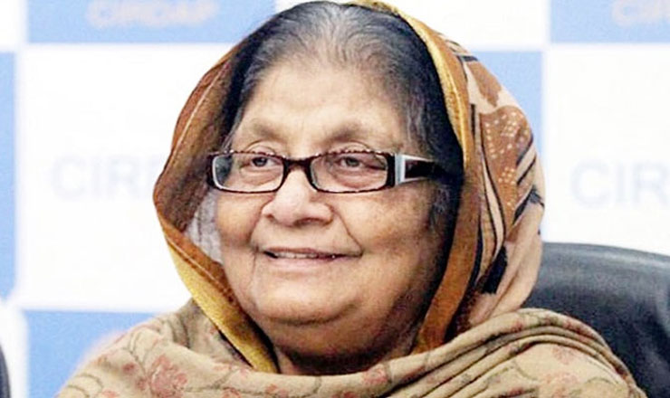সৈয়দা সাজেদা চৌধুরী’র মৃত্যুতে এমপি এনামুল হকের শোক প্রকাশ