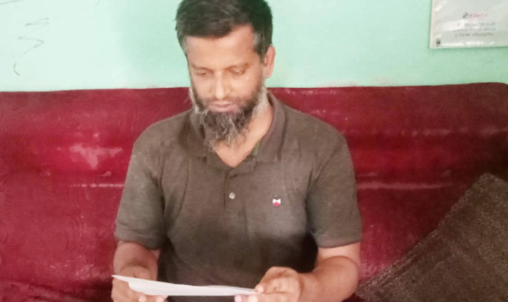 নন্দীগ্রামে যাতায়াতের রাস্তায় প্রাচীর নির্মাণ করার প্রতিবাদে সংবাদ সম্মেলন