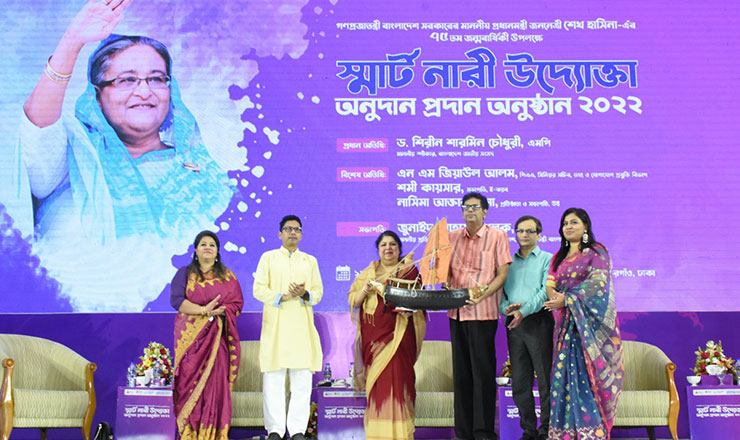 ১০০০ নারী উদ্যোক্তা পেল আইডিয়া প্রকল্প থেকে ৫ কোটি টাকার অনুদান