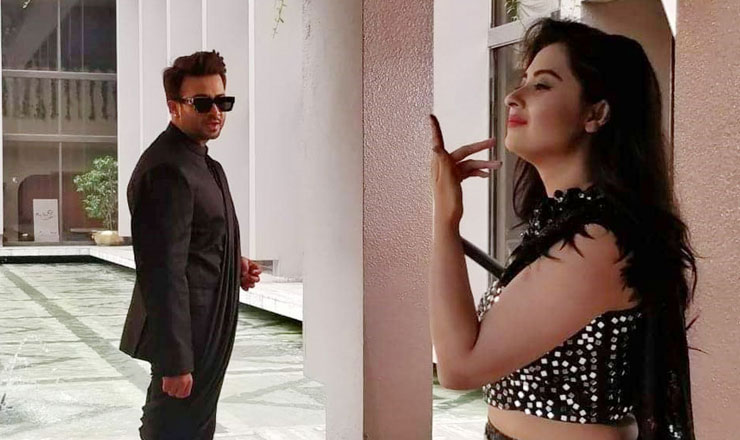 কঠোর নিরাপত্তায় শুটিংয়ে শাকিব-বুবলী