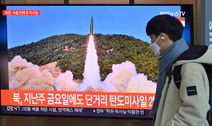 আরও দুটি ব্যালিস্টিক ক্ষেপণাস্ত্র পরীক্ষা চালাল উত্তর কোরিয়া
