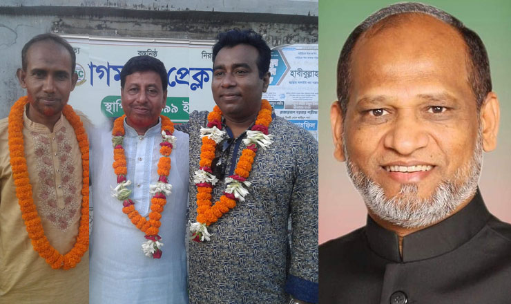 বাগমারা প্রেসক্লাবে নির্বাচিতদের এমপি এনামুল হকের অভিনন্দন