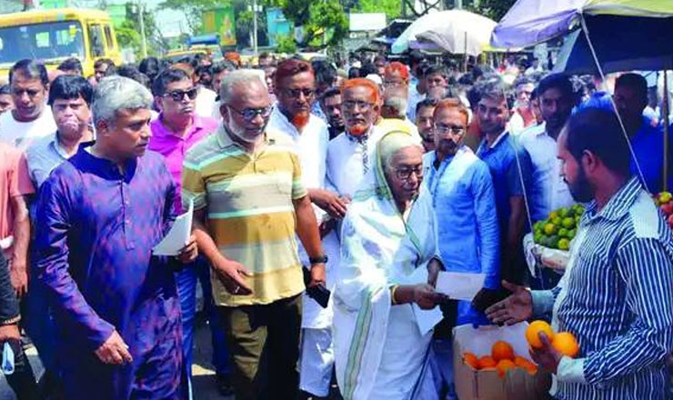 খুলনায় গণসমাবেশ সফল করতে যশোর জেলা বিএনপির লিফলেট বিতরণ