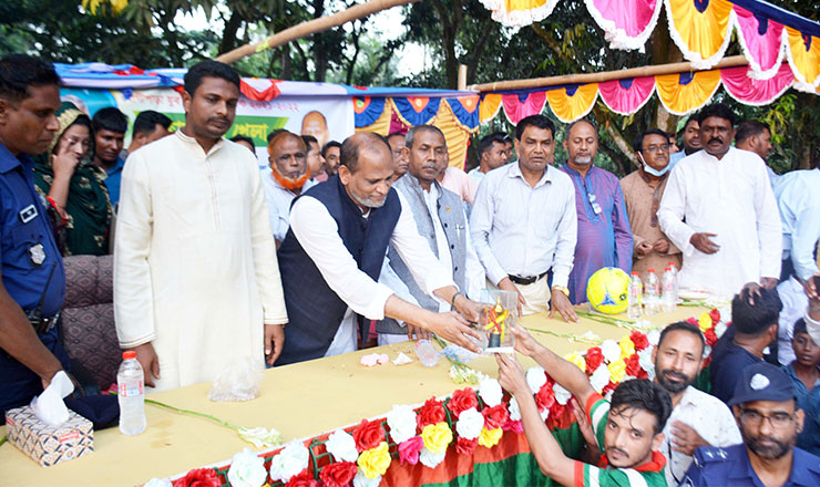 খেলাধুলা মানুষকে সুস্থ রাখে: এমপি এনামুল হক