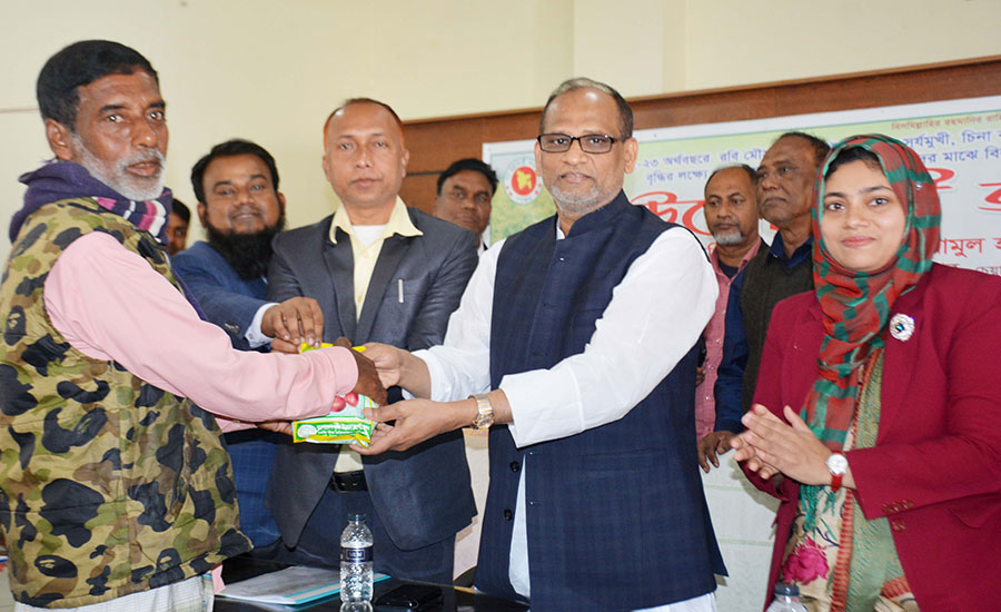 আওয়ামী লীগ সরকার কৃষি ও কৃষক বান্ধব: এমপি এনামুল হক