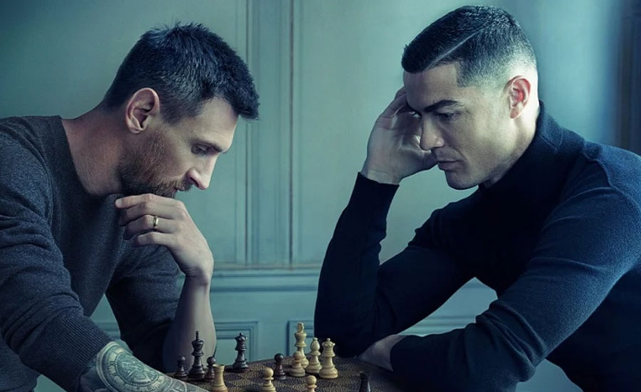 যে কারণে এক ফ্রেমে মেসি-রোনালদো