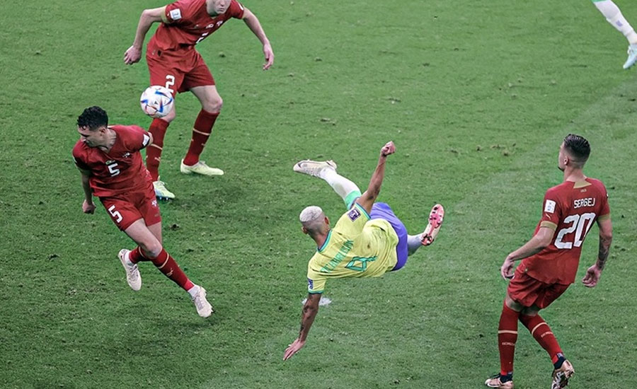 দেখে নিন রিচার্লিসনের দর্শনীয় সেই গোলটি (ভিডিও)