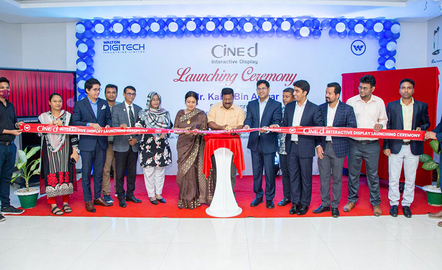 নতুন মডেলের ফোরকে ইন্টারঅ্যাকটিভ ডিসপ্লে আনলো ওয়ালটন