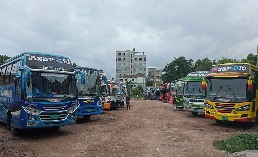 রাজশাহীতে চলছে দ্বিতীয় দিনের পরিবহন ধর্মঘট, ভোগান্তিতে যাত্রীরা