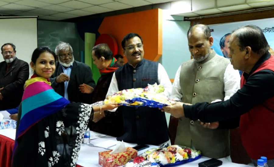 আইডিইবির সভাপতি এনামুল হক এমপি, সম্পাদক আব্দুল হক 