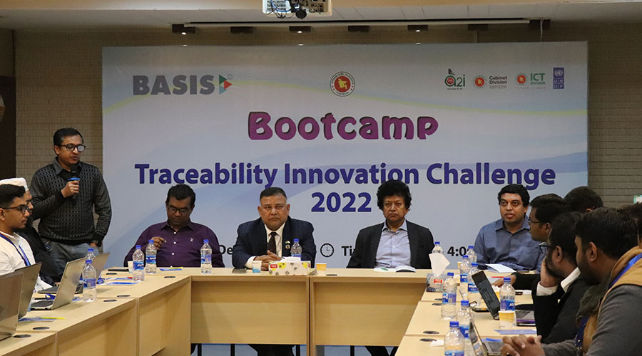 বেসিসে ‘ট্রেসবিলিটি ইনোভেশন চ্যালেঞ্জ’ শীর্ষক বুটক্যাম্প অনুষ্ঠিত 