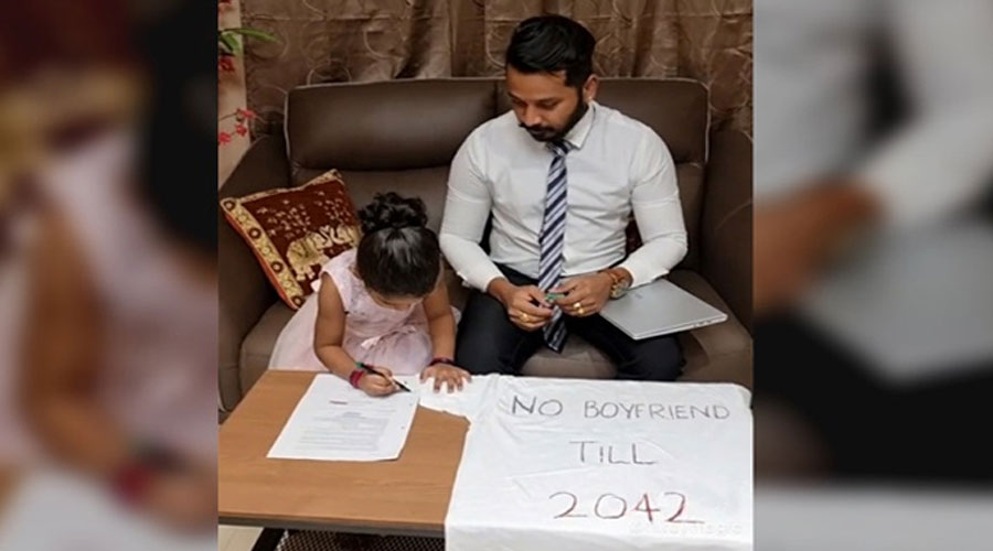 ২০৪২ সাল পর্যন্ত প্রেম নয়, চুক্তিতে মেয়েকে সই করালেন বাবা!