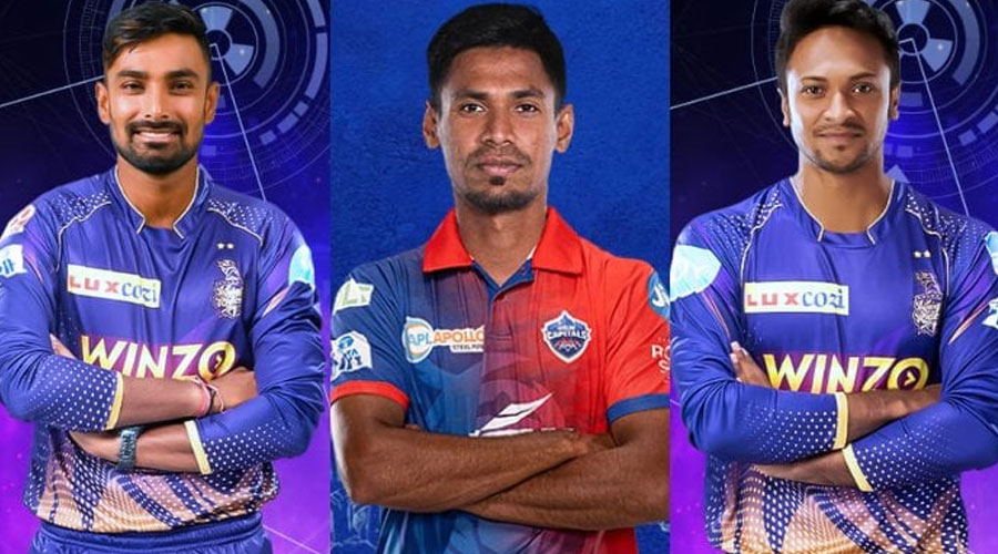 প্রথমবারের মতো আইপিএলে তিন বাংলাদেশি