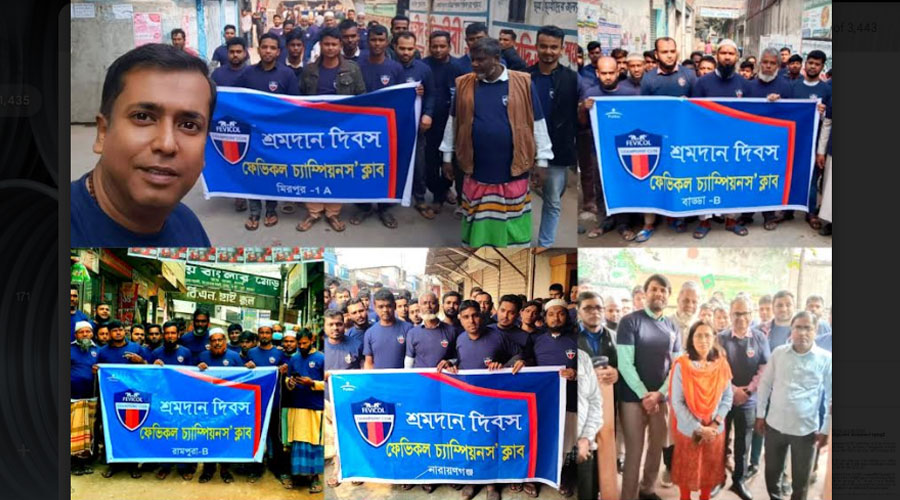 এক দিনে ২০টি স্কুল, মাদ্রাসা ও এতিমখানার আসবাবপত্র মেরামত ফেভিকল'র 