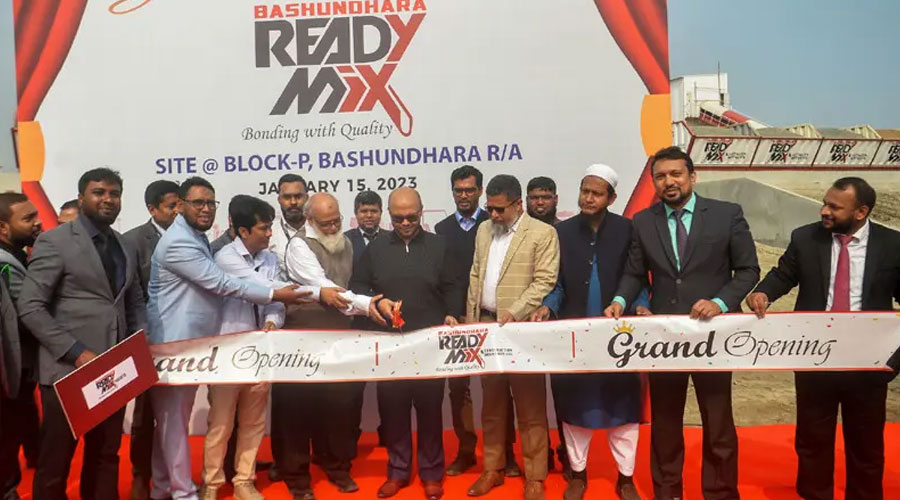 বসুন্ধরা রেডিমিক্সের তৃতীয় প্লান্টের উদ্বোধন