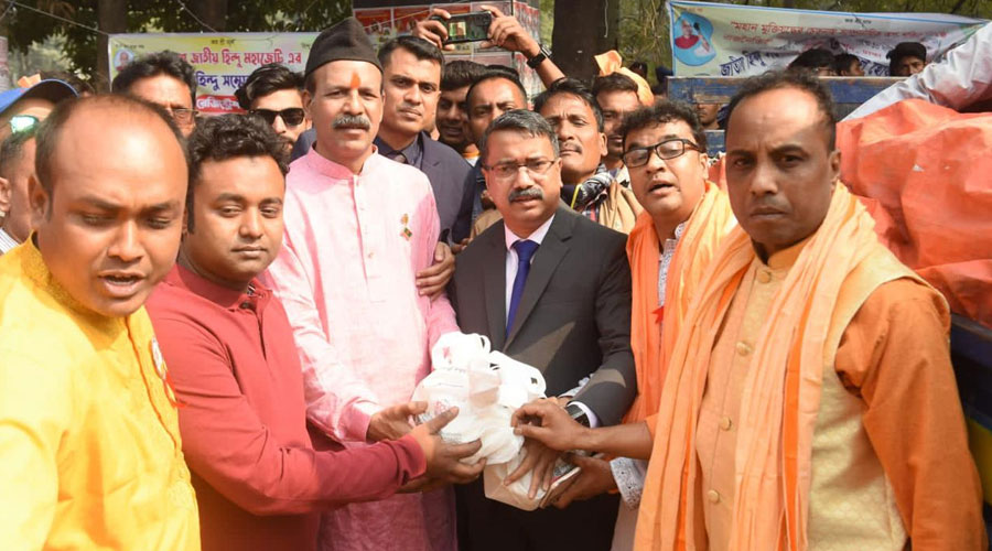 সংখ্যালঘুদের সুরক্ষায় আইন প্রণয়নের দাবি হিন্দু নেতাদের