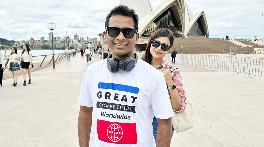 নাটকের শুটিংয়ে অংশ নিতে রাশেদ সীমান্ত এখন অস্ট্রেলিয়ায়