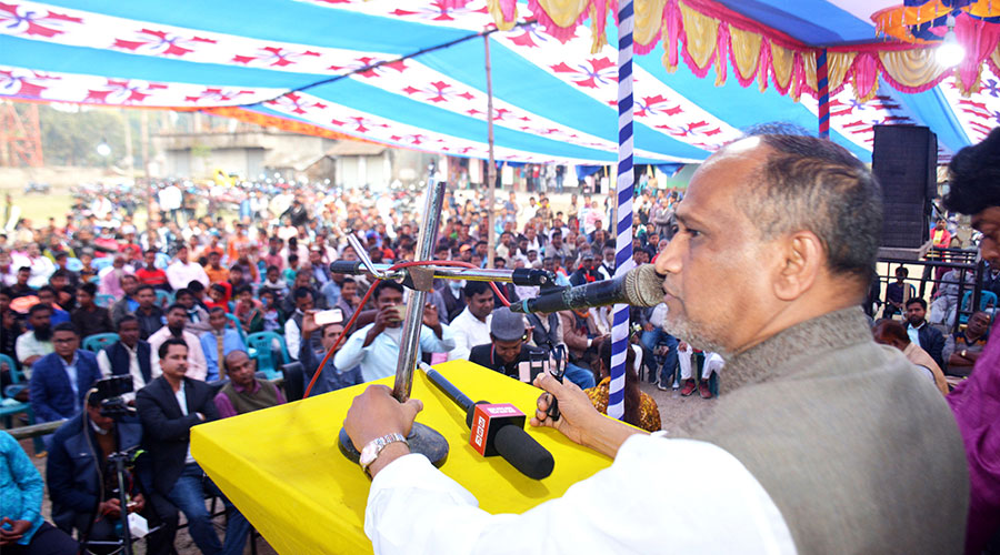 আওয়ামী লীগ সরকার দেশে উন্নয়ন ও শান্তি স্থাপন করেছে: এমপি এনামুল হক