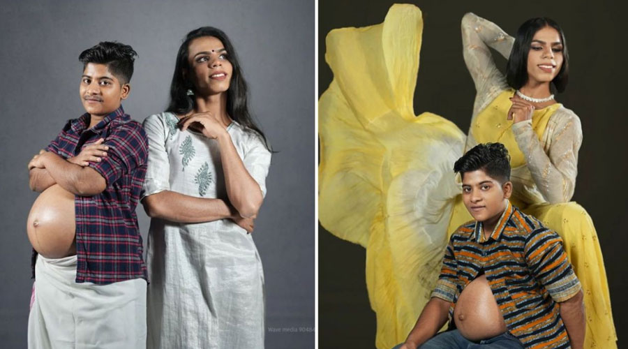 বাবার গর্ভে ছিল সন্তান, রূপান্তরকামী যুগল জানালেন তার ‘মা’ হিসাবে কার নাম থাকবে