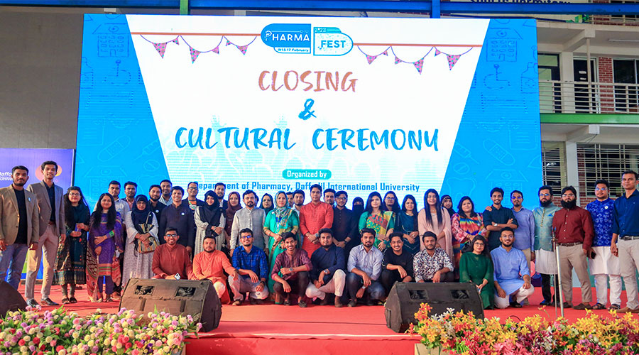 ড্যাফোডিল বিশ্ববিদ্যালয়ে ‘ডিআইইউ ফার্মা ফেস্ট ২০২৩’ সমাপ্ত