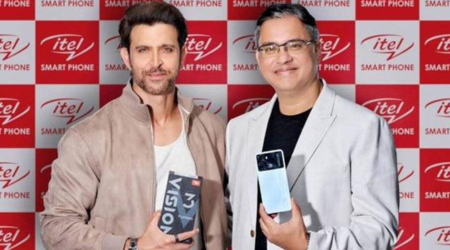 আইটেল ইন্ডিয়ার ব্র্যান্ড অ্যাম্বাসেডর হলেন হৃতিক রোশন