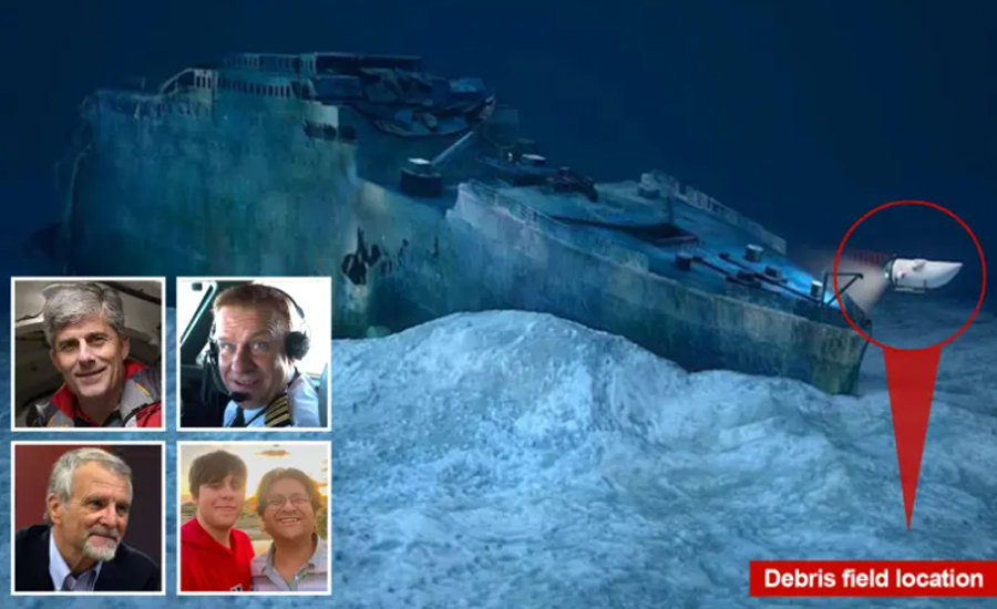 টাইটানের ধ্বংসাবশেষের খোঁজ মিলেছে, আরোহীদের সবাইকে মৃত ঘোষণা