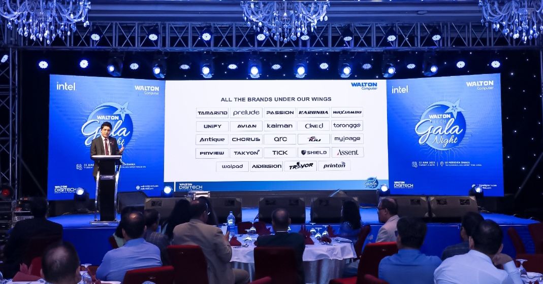 ওয়ালটন-ইন্টেলের বিজনেস পার্টনারদের নিয়ে টেক গালা নাইট