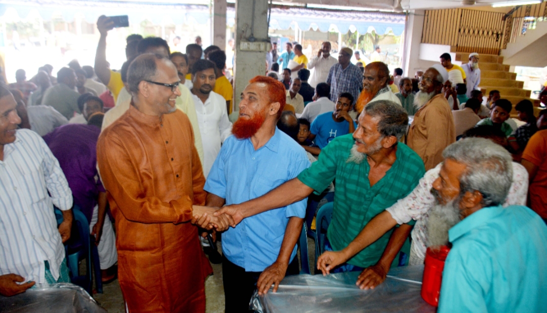 বাগমারায় ঈদ পরবর্তী তৃণমূল নেতৃবৃন্দের সাথে এমপি এনামুল হকের শুভেচ্ছা বিনিময়