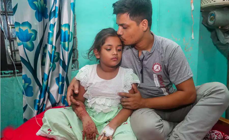 ডাক্তারের অনাপত্তিতে সেই বাবার জামিন